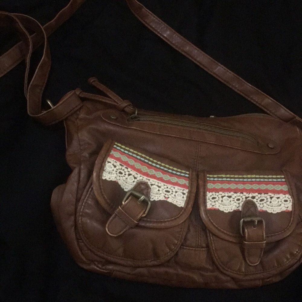 Boho Pleather Purse